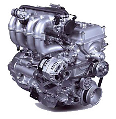Двигатель ЗМЗ 409 Евро-2 для автомобиля УАЗ, аи-92, 143 Л.С., под МИКАС 7.2, со шкивом под 2 поликлиновых ремня с кронштейном ГУР